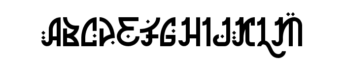 Tharwat Font UPPERCASE