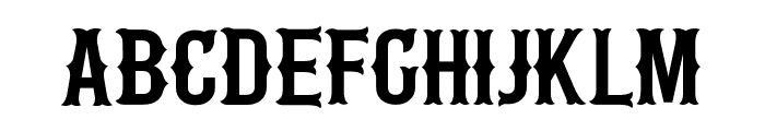 The Circus Font Regular Font LOWERCASE