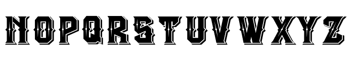 The Empire wars shadow Font LOWERCASE