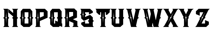 The Empire wars Font UPPERCASE
