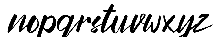 The Sinatra Font LOWERCASE