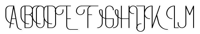 TheAthletica-Medium Font UPPERCASE