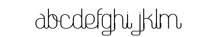 TheAthletica-Medium Font LOWERCASE