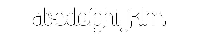TheAthletica-Regular Font LOWERCASE