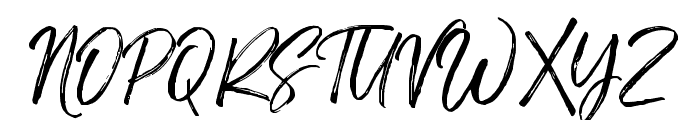 TheBraggestAlt-Regular Font UPPERCASE