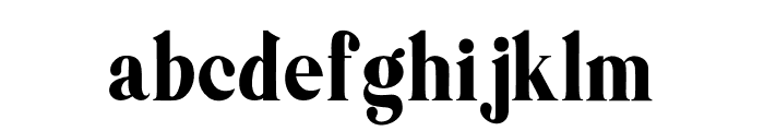 Themagic Regular Font LOWERCASE