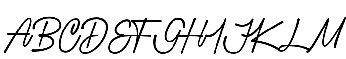 Theory Font UPPERCASE
