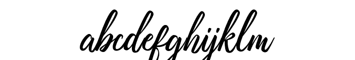 Thiffany Regular Font LOWERCASE