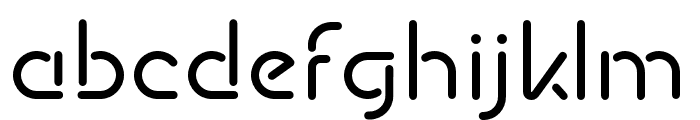ThirtyNineStencil-Normal Font LOWERCASE