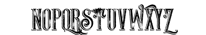 Thunder Grunge Shadow Font UPPERCASE