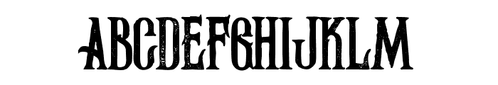 Thunderboldgrunge Font LOWERCASE