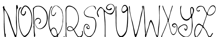 Thyme Regular Font LOWERCASE