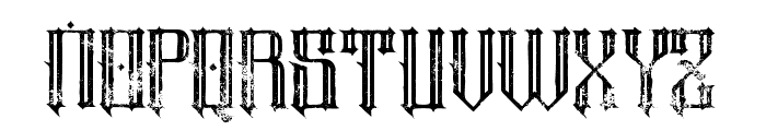 TimorLinegrunge Font LOWERCASE