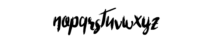 Tristan Font Font LOWERCASE