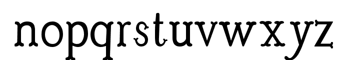 Troupe Font LOWERCASE