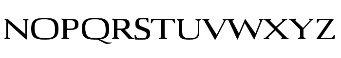 Turin-Serif regular Font UPPERCASE