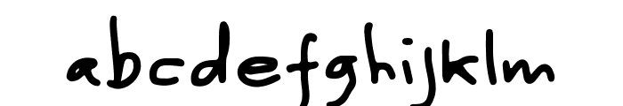 Untitled Regular Font LOWERCASE