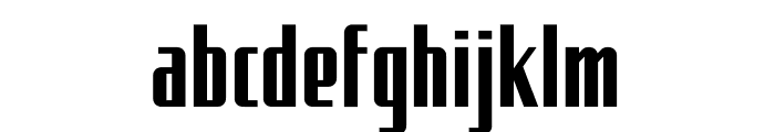 Uphead Condensed Font LOWERCASE