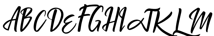 Vandame Font UPPERCASE