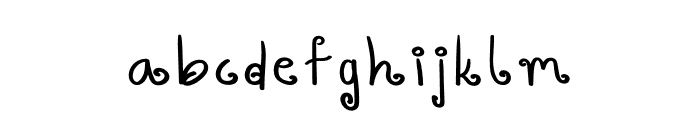 Varshuma Font LOWERCASE