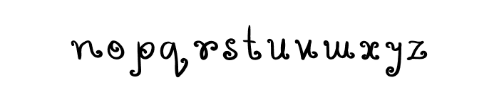 Varshuma Font LOWERCASE