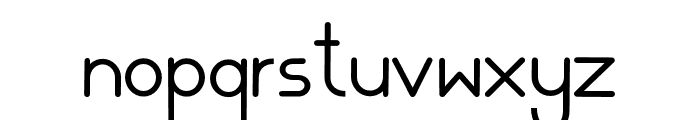 Vector Bold Font LOWERCASE