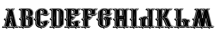 Venomous Shadow Font LOWERCASE