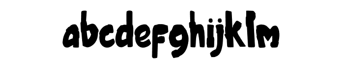 Verband Font LOWERCASE