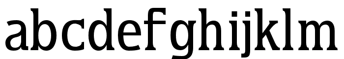 Vernazza Serif Font LOWERCASE