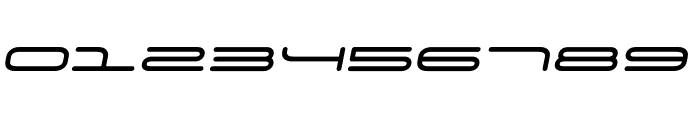 Vesper Bold Extralarge Oblique Font OTHER CHARS