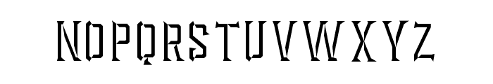 VhienaBevel Font LOWERCASE