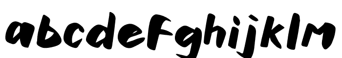 Vibe Giver Font LOWERCASE