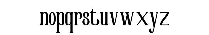 Victorian Parlor Bold Font LOWERCASE