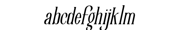 Victorian Parlor Italic Font LOWERCASE