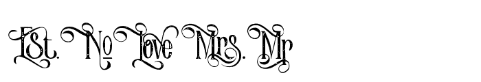 VictorianParlorAltCharacter-Vin Font LOWERCASE