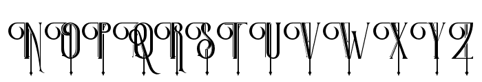 VictorianParlorKing Font UPPERCASE