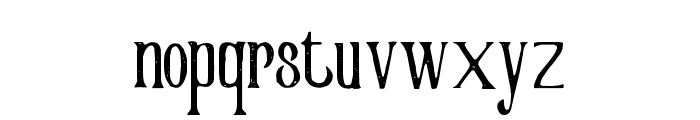 VictorianParlorVintage Font LOWERCASE