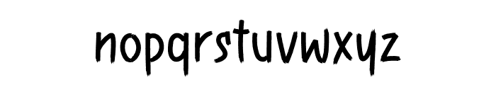View Vacation Font LOWERCASE