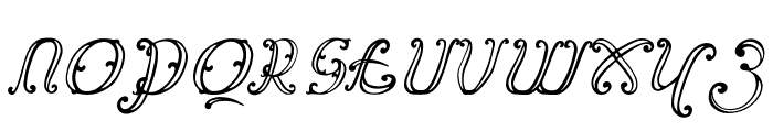 Vincicode Font LOWERCASE
