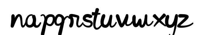 Violet Font LOWERCASE