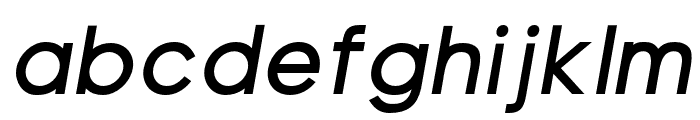 Visia Pro ExtraBold Italic Font LOWERCASE