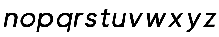 Visia Pro ExtraBold Italic Font LOWERCASE