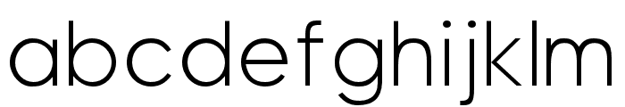 Visia Pro Light Font LOWERCASE