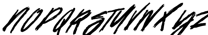 VistaItalic-Regular Font UPPERCASE