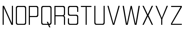 Vogue Thin Font LOWERCASE