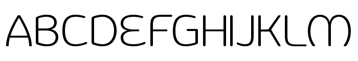 Vulgat-Light Font UPPERCASE