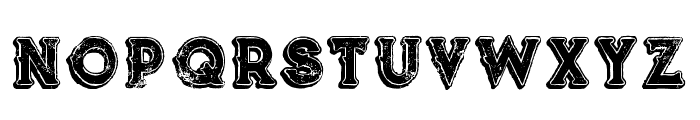 VultronBoldGrunge Font LOWERCASE