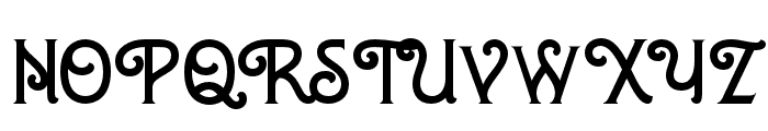 WUB - Aspernatur Extra Bold Font UPPERCASE
