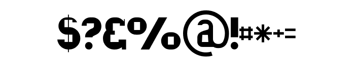 Wagoon Regular Font OTHER CHARS