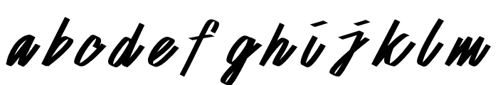 Wallsmith-Regular Font LOWERCASE